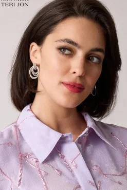 Circular Hoop Earrings