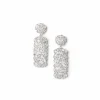 Crystal Cluster Drop Earrings