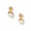 Earrings with Crystal Pendants
