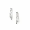 Layered Sparkle Hoops