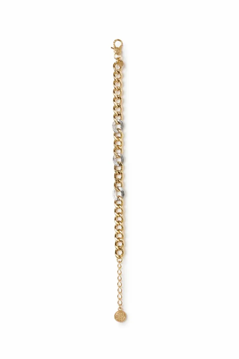 Shiny Gold-Tone Bracelet