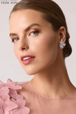 Triple Flower Earrings