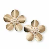 Tropical Pearl Flower Earrings